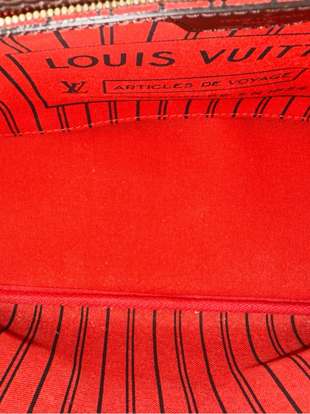 🔥Louis Vuitton Neverfull PM Damier Ebene Tote with Pouchette - Picture 10 of 11